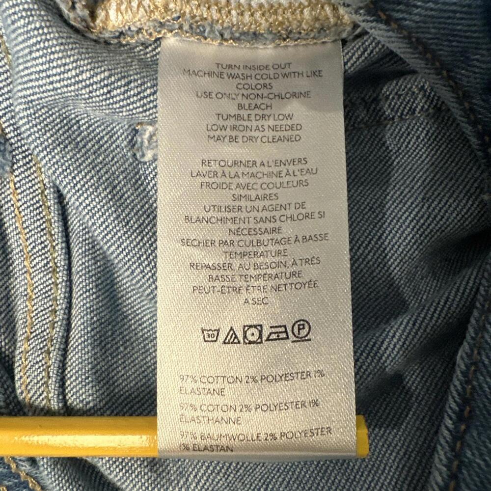 We The Free Jeans Women's 26 Blue Flare Bell Bottom High Rise Stretch Retro Y2K‎ - Picture 8 of 8